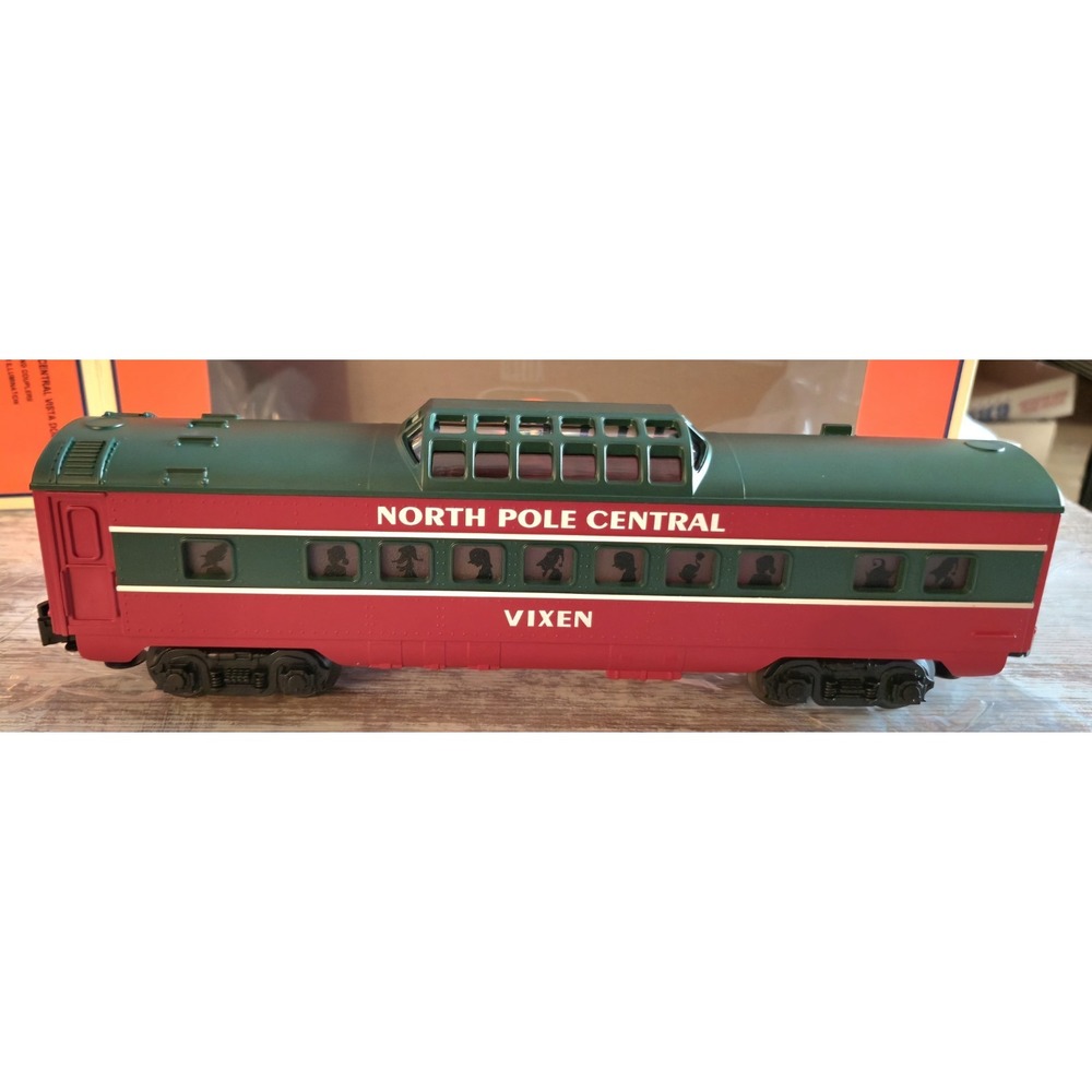 Lionel 6-25196 North Pole Central Vista Dome Vixen Passenger Car O Gauge - NIB - Picture 9 of 16